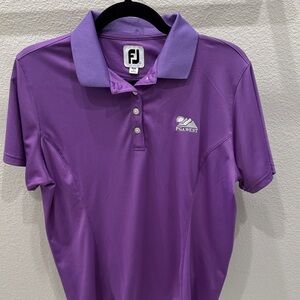 FootJoy Purple PGA West Embroidered Golf Polo